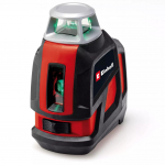EINHELL TE-LL 360 G cross line laser, black/red, green laser lines