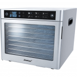Steba Electronic Food Dehydrator ED 80 Steel Deluxe stainless steel, 500 watts, drying area 30cm x 28cm per level