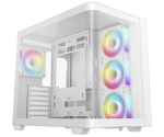 Deepcool CG530U 4F WH (white, curved glass display case)
