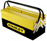 Stanley Box na narzędzia - metalowy black/yellow