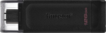 Kingston DataTraveler 70 128 GB, USB stick (black, USB-A 3.2 (5 Gbit / s))