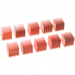 Alphacool GPU RAM Copper Heatsinks 14x14mm, heatsink (copper, 10 pieces)