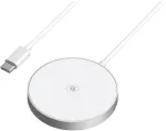 Ładowarka indukcyjna bezprzewodowa MagSafe Qi2 GoGEN WCHMS03 15W biała