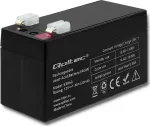 Qoltec 12V AGM battery | 1.3Ah