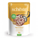 SCHESIR tarretises tuunikala ja kanaga - m&auml;rg kassitoit - 85 g