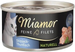 MIAMOR Feine Filets Naturell tuunikala - m&auml;rg kassitoit - 80g
