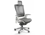 Wau 2 NW41 office chair, charcoal/white mesh
