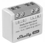 Intelligentne sterownik do pomiaru zużycia energii WiFi Shelly EM Mini Gen4