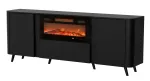 Cama Volare kummut 200 x 39 x 75 cm must + kamin