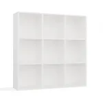 MALAX 3x3 H WHITE SHELVING UNIT