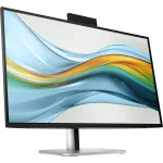 HP 527pm conference monitor (68.6 cm (27 inches), black/silver, QHD, IPS, daisy chaining, webcam, KVM, USB-C, 100Hz panel)