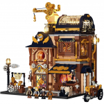 Lumibrick's steampunk mechanical workshop