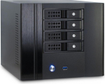 Inter-Tech SC-4004 4 * HDD black ITX storage enclosure