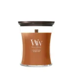 Scented Candle, Medium WOODWICK Saffron Smoke, 1 piece