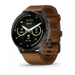 Garmin Venu 4 3.56 cm (1.4") AMOLED 45 mm Digital 454 x 454 pixels Touchscreen Black Wi-Fi GPS (satellite)