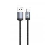 Tellur Minimalistlik USB-C-kaabel 3A 1m must