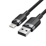 CABLE USB2.0 TO LIGHTNING/1M BLACK LANBF VENTION