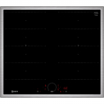 Neff T66SHX4L0 N 70, independent hob black/stainless steel, 60 cm