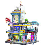 Lumibricks Cyberpunk Neoncity - Apartment, construction toy