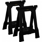 Stanley Jack Stand Junior, pair (black, load capacity up to 362 kg per pair)