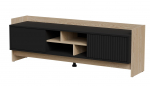 Cama RTV PORTO 2D kapp 150x38x50 tamm/must