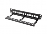LANBERG PATCH PANEEL T&Uuml;HI 12 PORT 1U 10" MUST