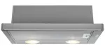 Beko HNT61210X cooker hood 280 m&sup3;/h Semi built-in (pull out) Stainless steel