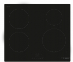 Bosch Serie 4 PUE611BB5E pliidiplaat must sisseehitatud 60 cm tsooniga induktsioonpliidiplaat 4 tsooni