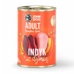 John Dog PUMPKIN Adult indiyk z dynią 400g