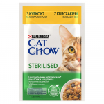PURINA Cat Chow steriliseeritud Gig kana ja baklažaaniga - niiske kassitoit 85 g