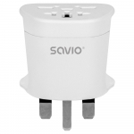 Savio AP-05 power adapter/inverter Indoor 2500 W White