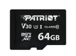 Patriot VX seeria 64GB MicroSDXC V30 klass 10 UHS-I U3 4K UHD m&auml;lukaart PSF64GVX31MCX