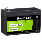 Accumulator CUBE LiFePO4 7Ah 12V/12.8V 89.6Wh