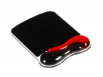 Kensington Duo Gel Wristrest Mousepad red/bk - 62402