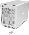 OWC Mercury Elite Pro Quad, Drive Enclosure (silver, USB 3.2 Gen 2, RAID Ready)