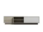 Cama TV-alus SIGMA1 180 Sonoma tamm/valge l&auml;ikega