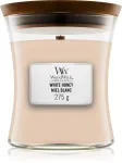 Scented Candle, Medium WOODWICK White Honey 275 g, 1 piece