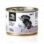 3COTY 24. Kalkuni- ja hanelihaga m&auml;rg kassitoit - 180g
