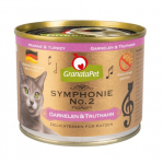 GRANATAPET Symphonie No.2 krevettide ja kalkuniga m&auml;rg kassitoit 200g