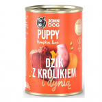 John Dog PUMPKIN SZCZENIAK dzik,kr&oacute;lik,dynia 400g