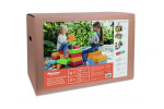 Marioinex &lsquo;brick&rsquo; building blocks + 2 wheels, 30 pieces