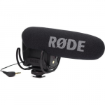 R&Oslash;DE VIDEOMIC PRO R microphone Black Digital camera microphone