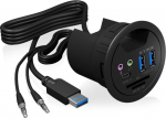 ICY BOX IB-HUB1404A lauajaotur 2x USB 3.0