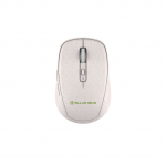 Tellur Green Wireless Mouse Nano Reciever Creame