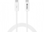 Sandberg 136-56 USB-C - USB-C USB4 PD 240W + 40Gbps kaabel, 1M
