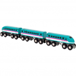 BRIO World World - Trains of the World Shinkansen E5 Hayabusa Train, Toy Vehicle