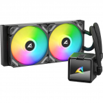 Sharkoon S50 ARGB, water cooling black