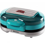 Ariete Hamburger Grill Party Time (light blue/silver, 1,200 watts, 50's style)