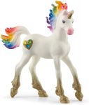 Schleich Bayala rainbow unicorn foal, toy figure