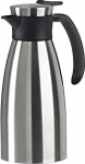 Emsa Vacuum jug SOFT GRIP, 1 liter (stainless steel/black, Quick Tip closure)